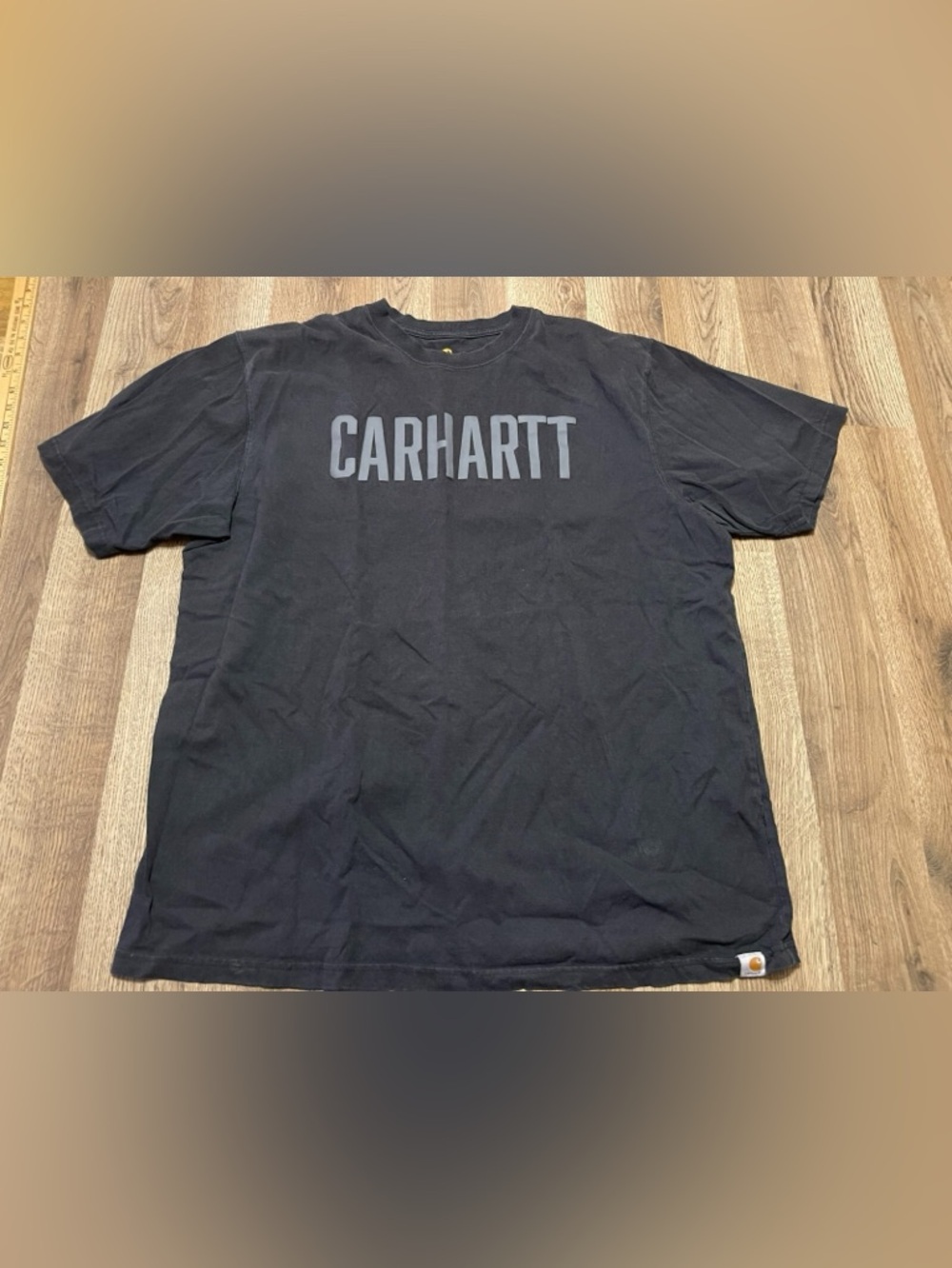 Carhartt Black Logo Graphic T-Shirt - Size 4XL 🖤🔧